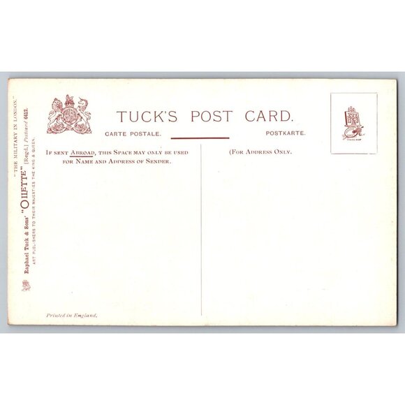 Tucks Oilette Military Postcard Set of Six #1621 - Picture 10 of 12